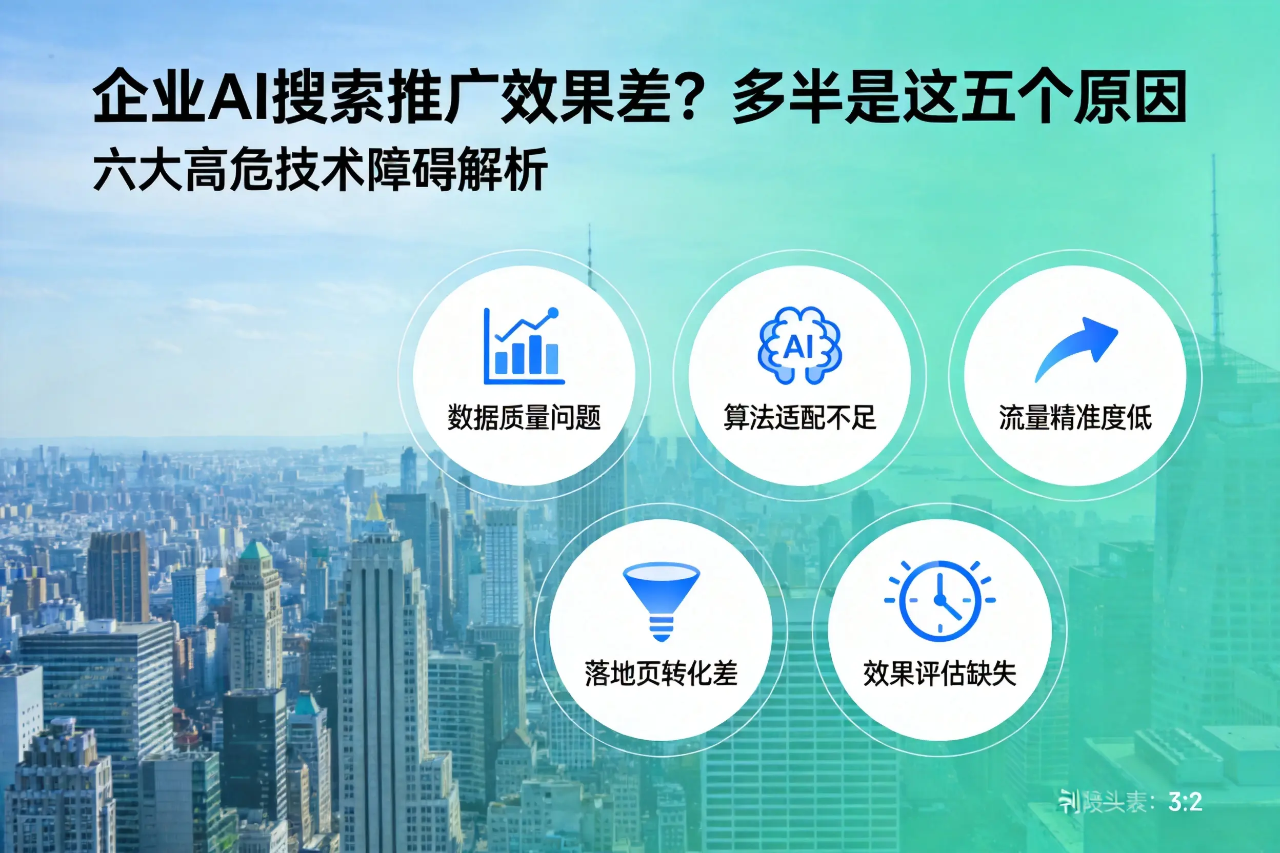 景县企业AI搜索推广效果差?多半是这五个原因